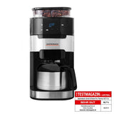 GASTROBACK Cafetera Grind & Brew Pro Thermo, plata, negro