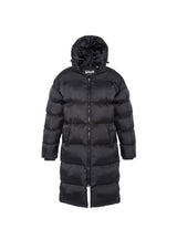 Schott NYC 2190MAX, Chaqueta con Capucha Extra Larga para Unisex adulto, Negro Negro, L
