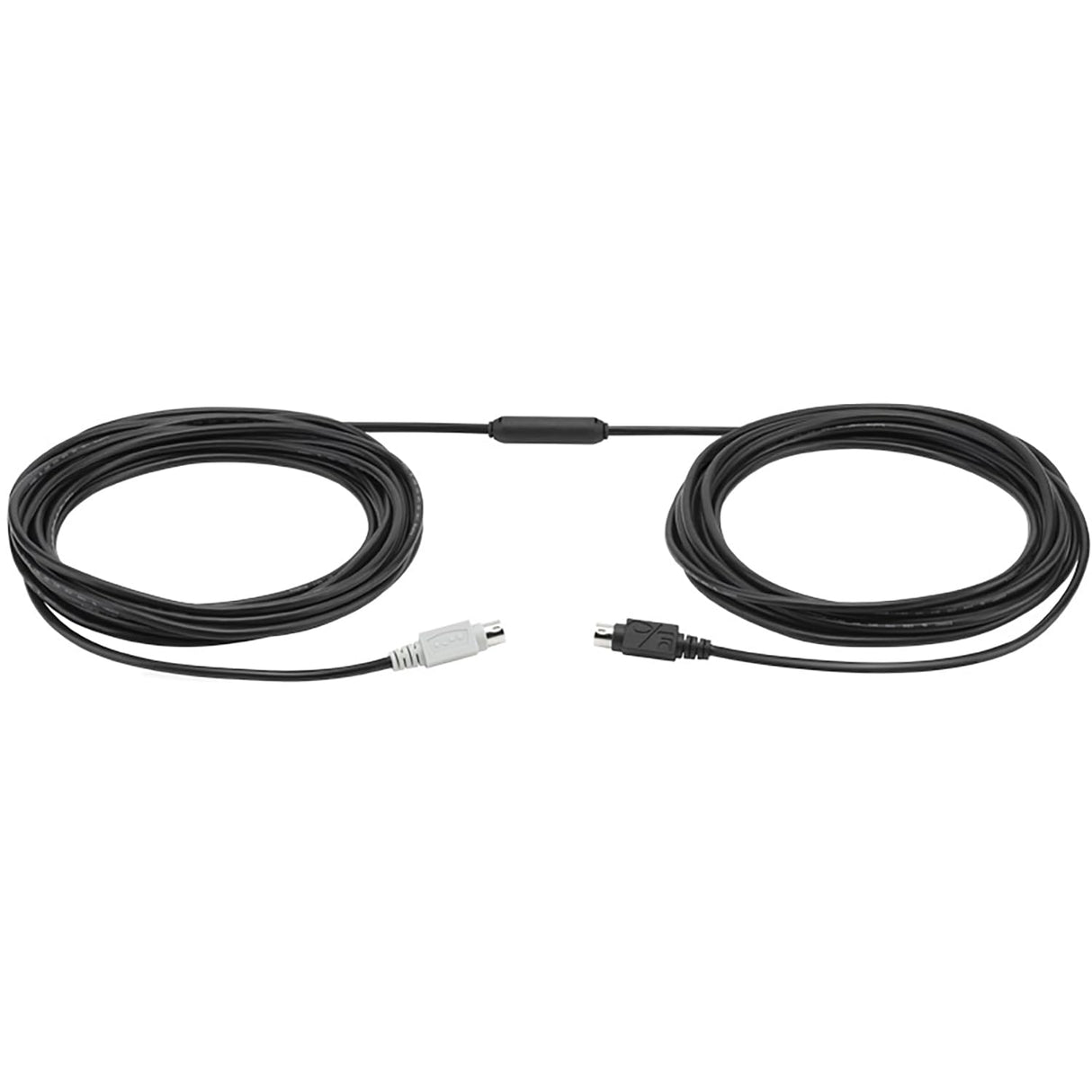 Logitech Group, Cable de Extensión de 10m para el Sistema de Webcam para Videoconferencia Group, Mini-DIN-6, Portátil/PC/Mac, Negro