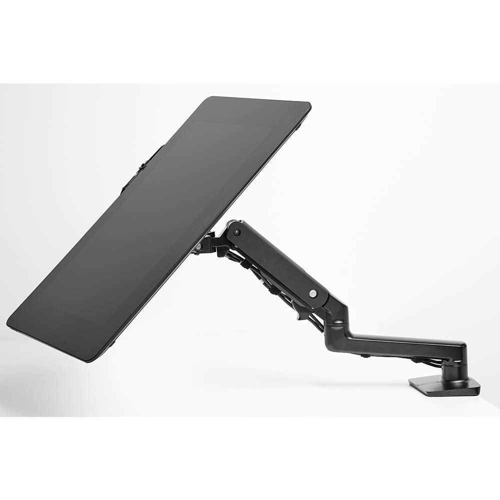 Wacom Flex Arm 81,3 cm (32 Pulgadas) para Pantallas Planas de sobremesa de 61 a 32 Pulgadas, Negro, Gris