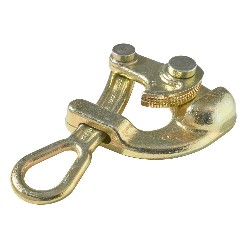 Klein Tools 1604-20 Haven's Grip para cable de cable Messenger y Guy, dorado, diámetro del cable de 0.125 pulgadas a 0.50 pulgadas