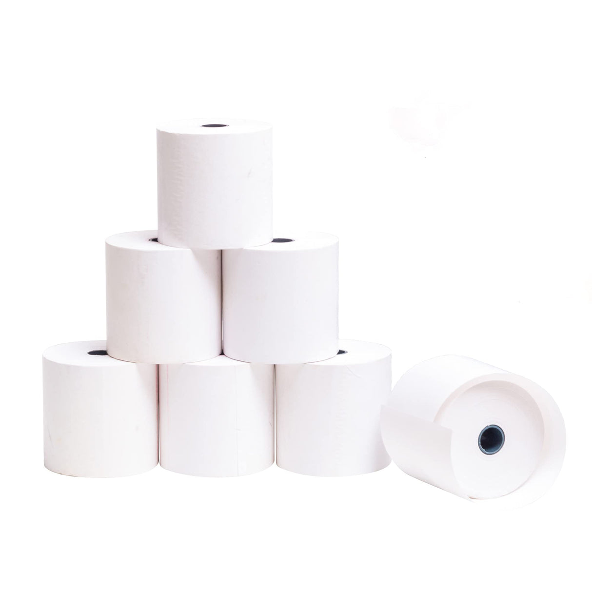Rollos Papel Térmico 80x80x12 mm para Sumadora Impresora TPV, Sin Bisphenol A (24 unidades)