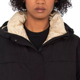 Schott NYC Aspenw Chaqueta, Negro, M para Mujer