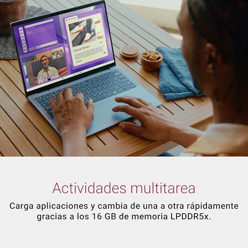 Dell Inspiron 14 Plus 7741 Copilot+ PC Ordenador Portátil 14" Pantalla QHD+ 60 Hz, Snapdragon X Plus, 16 GB RAM, 1 TB SSD, Adreno GPU, Windows 11 Home, Teclado retroiluminado Español - Platino