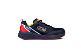 Sparco SBTB0016R0N31043, Zapatos de Seguridad y contra Incendios Unisex Adulto, Navy Blue/Red, 43 EU