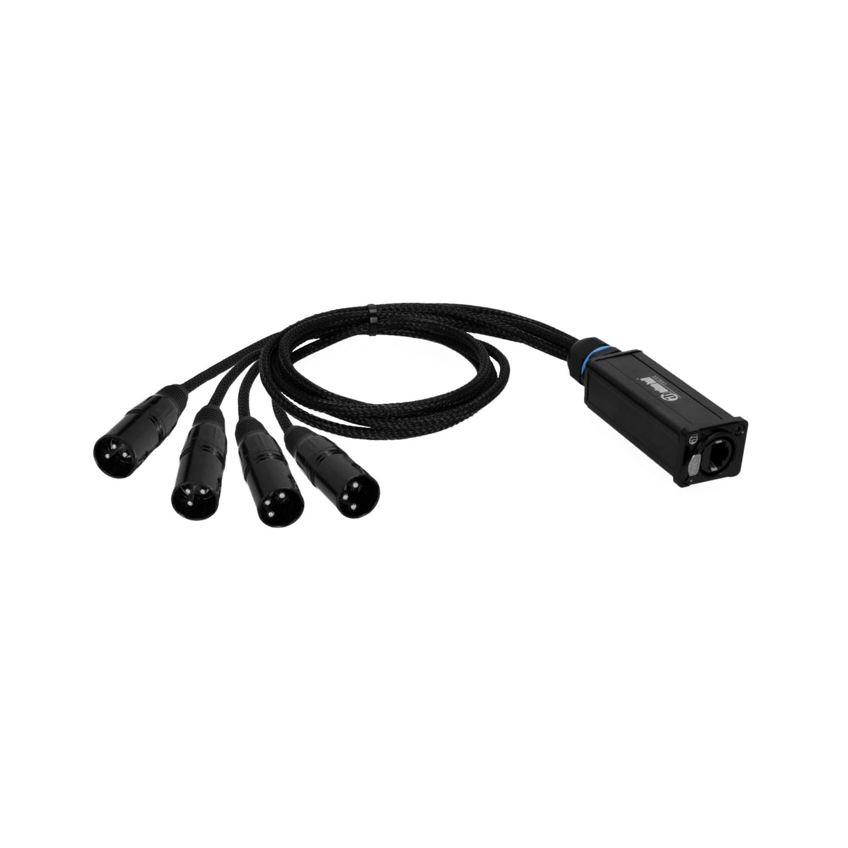 Adam Hall Cables 4 STAR CATBOX XM3 - Audio y DMX, adaptador AES/EBU a Cat XLR macho de 3 patillas