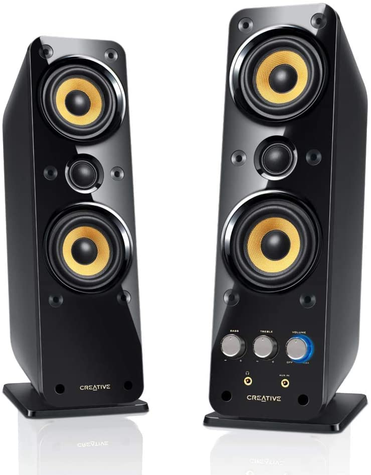 Creative Labs GigaWorks T40 Series II - Altavoces (PC, 32 W, 50-20000 Hz), Negro