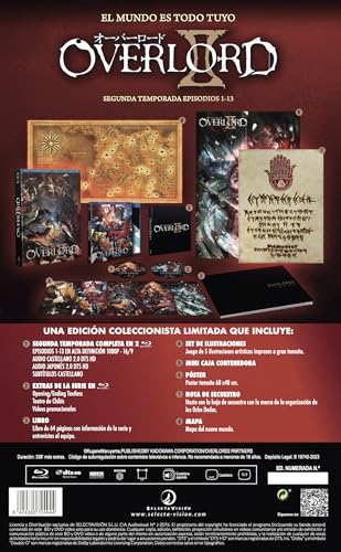 Overlord Temporada 2 Coleccionista A4 [Bluray] [Blu-ray]