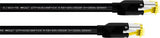 CORDIAL - Cable de red Cat7A RJ45 10 m, conectores HIROSE - ECL CSE10HH7A-PUR