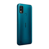 Nokia C21 Plus 4G Smartphone, Pantalla 6,5" HD+, 3GB RAM, 32GB ROM, Bateria 4000 mAh, Doble Camara 13+2Mp - Dark Cyan Manufacturer - HMD Global Oy