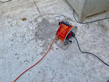 Brennenstuhl Garant S V2 IP44 - Carrete de cable para exteriores (50 m, fabricado en Alemania, cable negro, chapa de acero, uso a corto plazo en exteriores)