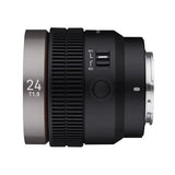 Rokinon Lente de Enfoque automático Cine de Gran Angular de 24 mm T1.9 de Marco Completo para Sony E (CAF24-NEX)