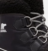 Sorel Explorer Carnival Waterproof, Botas de Invierno para mujer, Black X Sea Salt, 36.5 EU