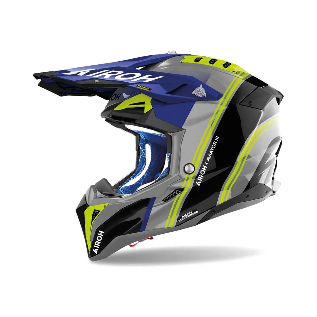 AIROH Aviator 3 Hima Blue Gloss M