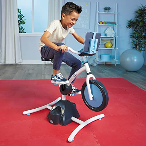 Little Tikes Pelican Explore Bicicleta Estática con Bluetooth y videos de YouTube gratis. Edad 3-7 años