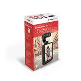 AgfaPhoto Realimove MC3X - Mini cámara estabilizada de 3 Ejes, vídeo Full HD, Pantalla LCD, conexión Wi-Fi, batería de Litio, Color Negro