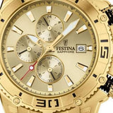 Reloj FESTINA para Hombre F20492/1 Prestige Caja de Acero Inoxidable 316l Dorado Correa de Acero Inoxidable 316l Dorado