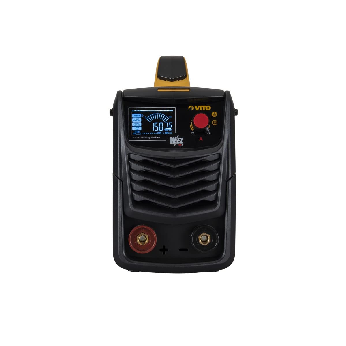 VITO Soldadora combinada con pantalla LCD IGBT 20 – 150 A MMA/TIG/WIG – Soldadura de aluminio – Electrodo – Dispositivo de soldadura inversor – Electrodos inversores – VII150A