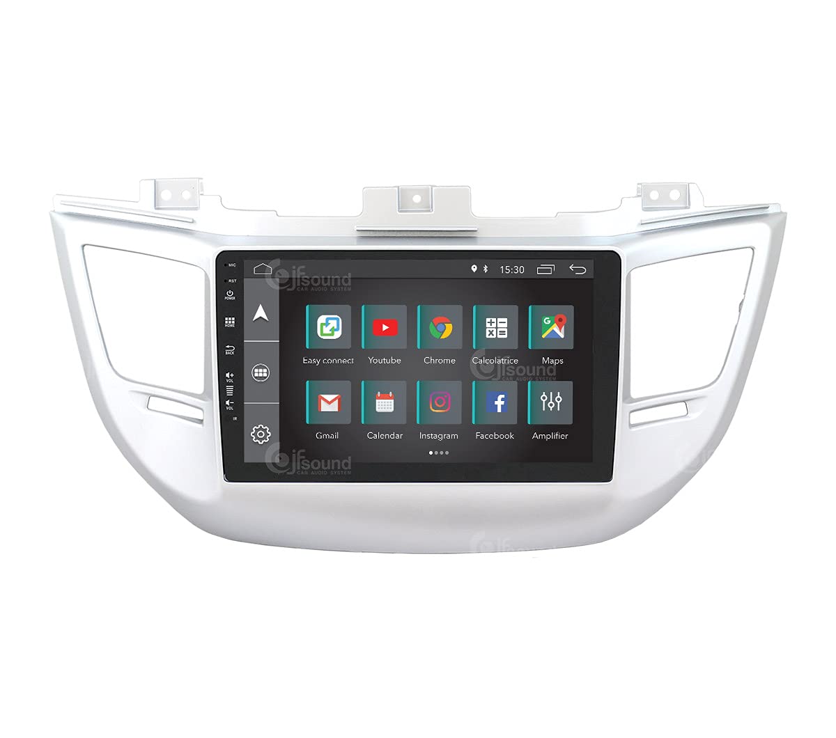 Jf Sound car audio system Radio de Coche Personalizada Hyundai Tucson Android GPS Bluetooth WiFi Dab USB Full HD Touchscreen Display 10”