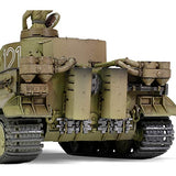 Forces of Valor Waltersons MP-912042D - Campaña Tiger I Tunisia a Escala 1:32 (Modelo de producción Inicial) Heavy King Tank de Metal Fundido a presión, Coleccionable Militar, Amarillo del Desierto