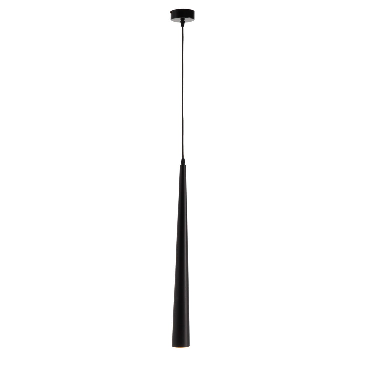 LAMPARA DE TECHO 6X6X60/200 MADERA NEGRO CON BOMBILLA