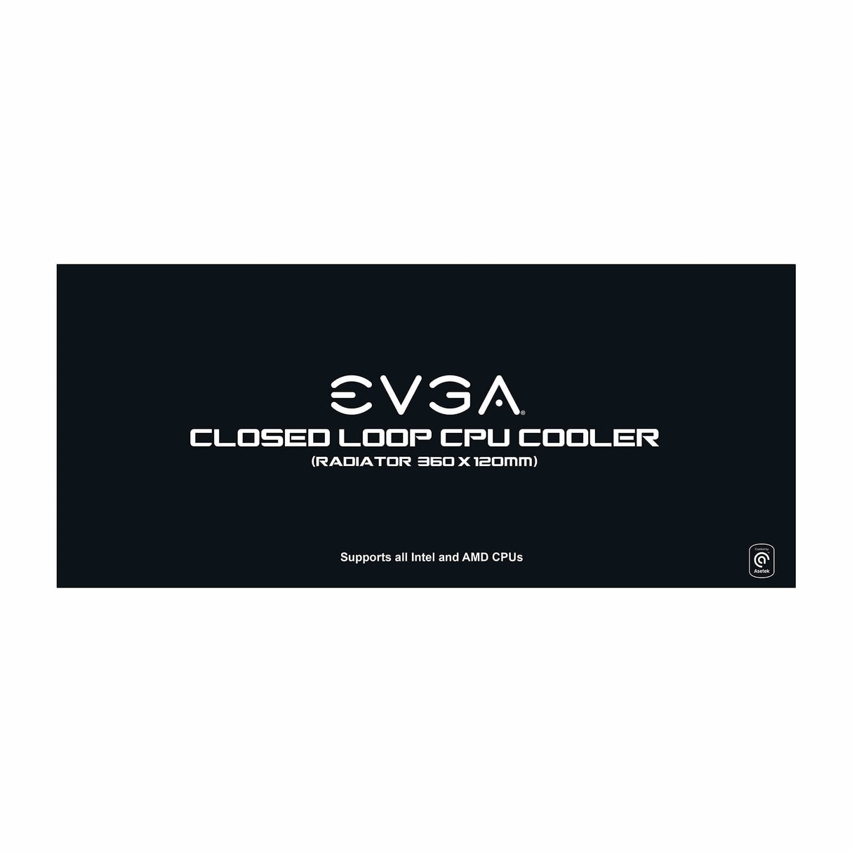 EVGA CLC 360 mm All-In-One RGB LED CPU Liquid Cooler, 3 Ventiladores FX12 PWM de 120 mm, Intel, AMD, 400-HY-CL36-V1