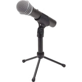 Samson Q2U Micro Dynamique - Paquete de grabación y podcasting de micrófono USB