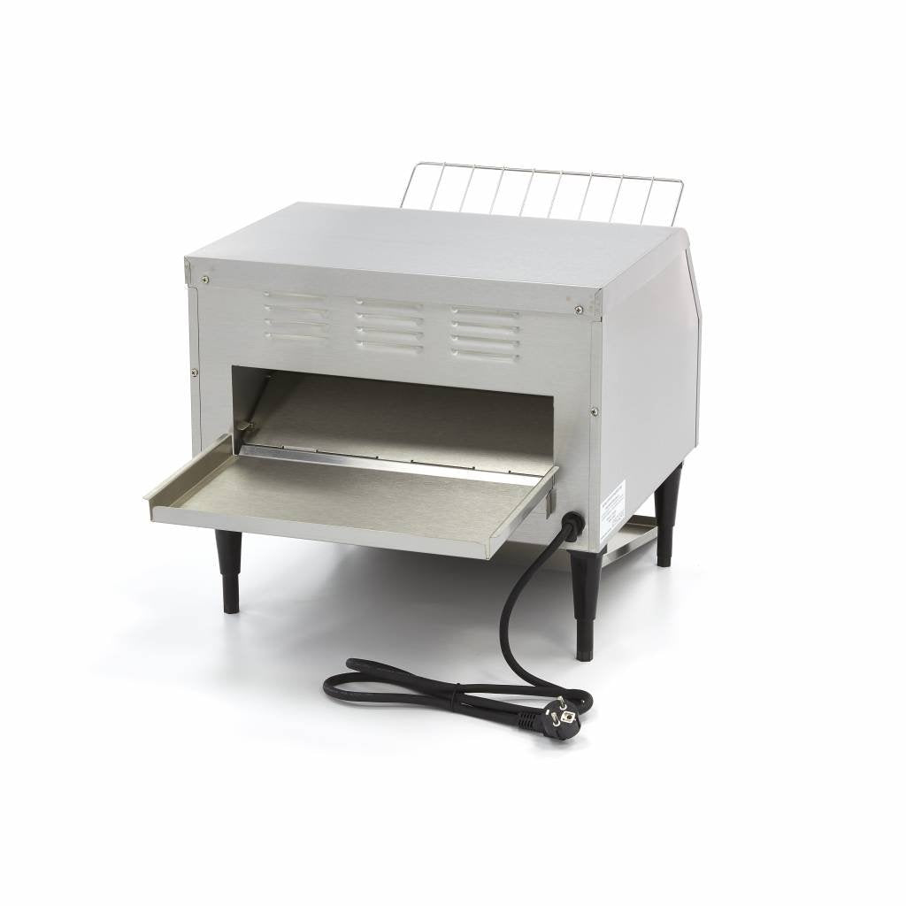 Maxima Tostadora - 450 Rebanadas/h - Velocidad Ajustable - incl Bandeja Recogemigas