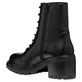 Geox D Damiana C, Botín Mujer, Black, 37.5 EU