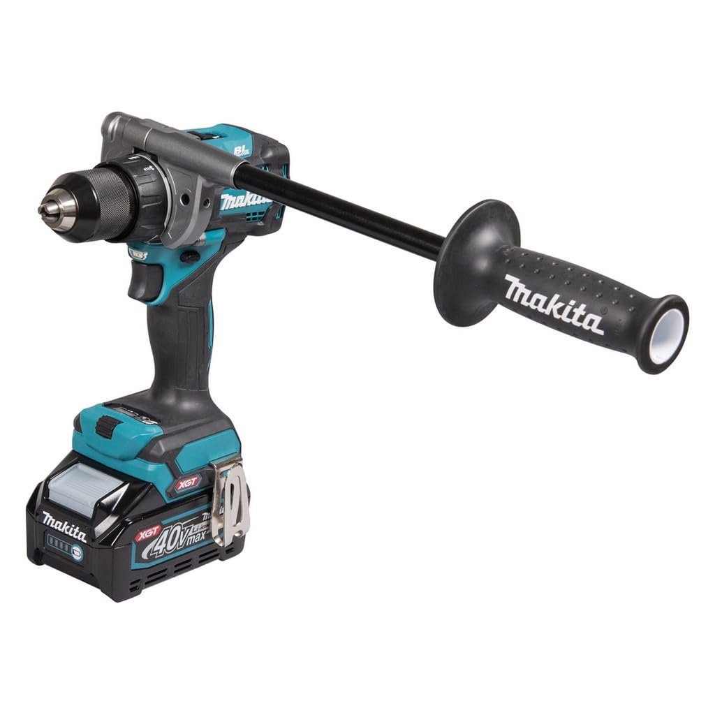 Makita DF001GZ - Taladro atornillador inalámbrico (40 V, máximo (sin batería, sin cargador) Azul Petróleo