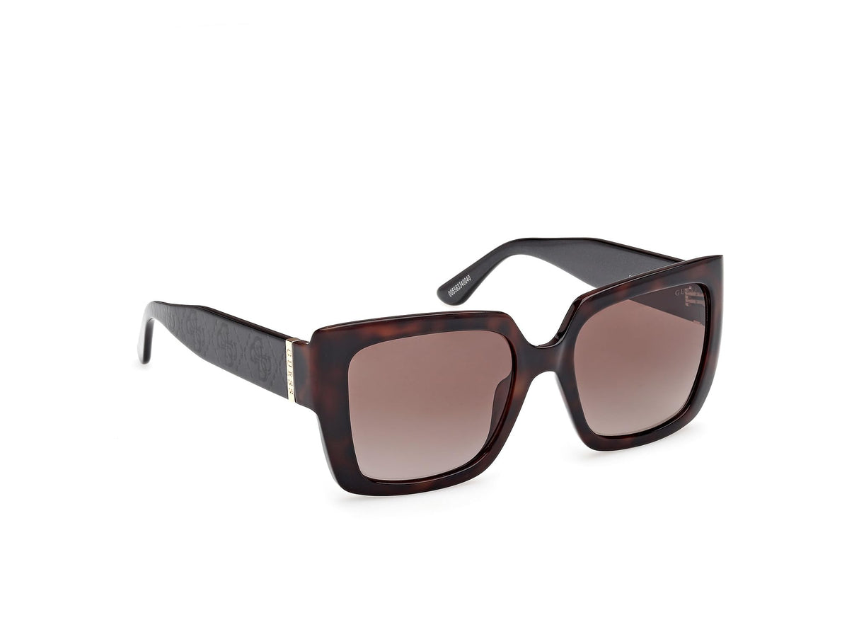 GUESS Gu00200 Gafas, 52f Dark Havana, 53/18/140 para Mujer