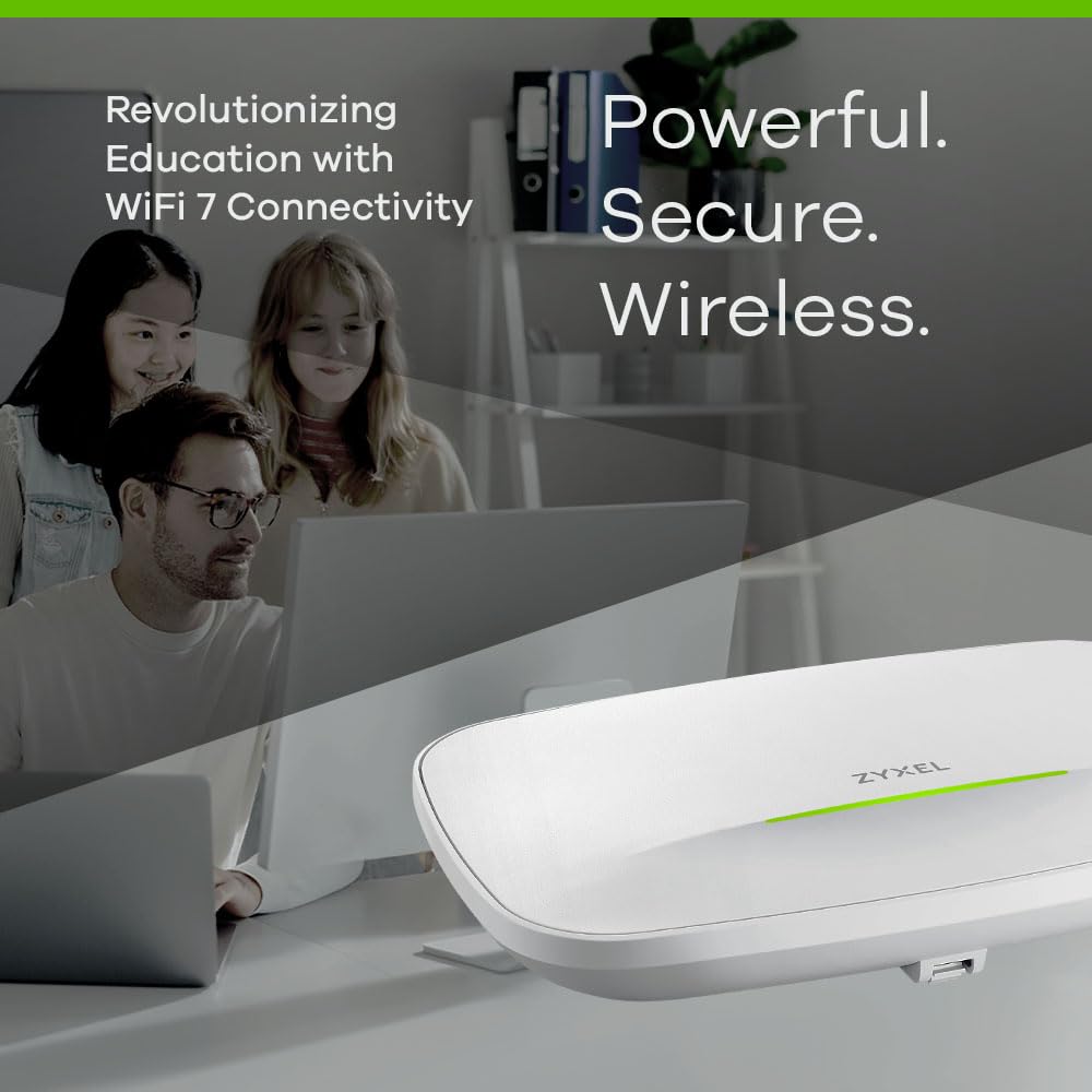 Zyxel Punto de Acceso Enterprise-Grade BE11000 WiFi 7 Triple-Radio NebulaFlex Pro |Fuente de alimentación no incluida [WBE530]
