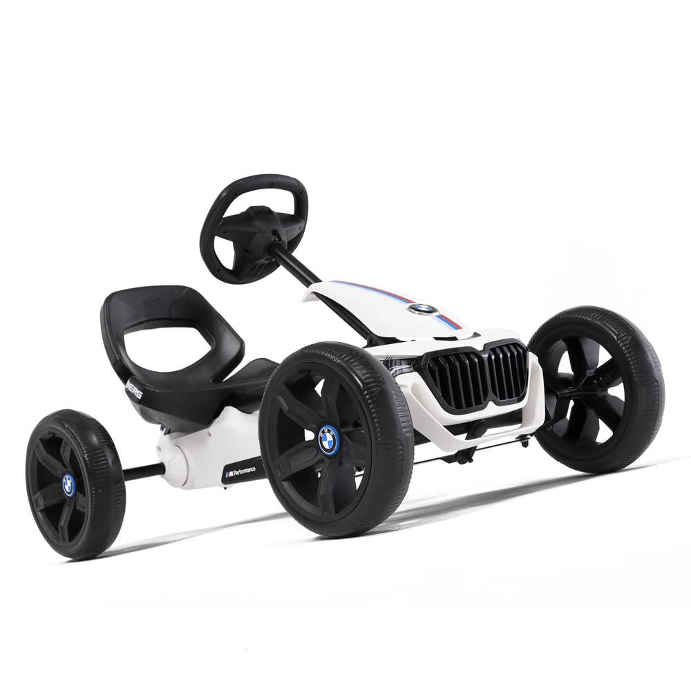 BERG Pedal de Karting Reppy, vehículo de Pedales con Alto estándar de Seguridad, Juguete para niños de 2 a 6 años (BMW)