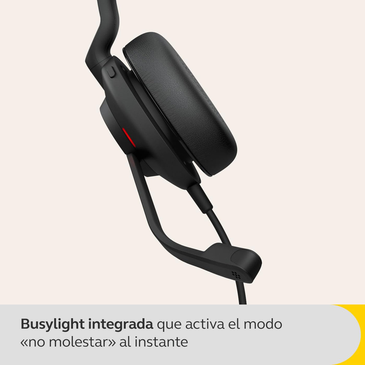 Jabra Evolve2 30 SE Auriculares Estéreo con Cancelación de Ruido, Cable USB-A y Tecnología de Llamada de 2 Micrófonos - para Plataformas de Comunicaciones Unificadas como Zoom y Google Meet - Negro