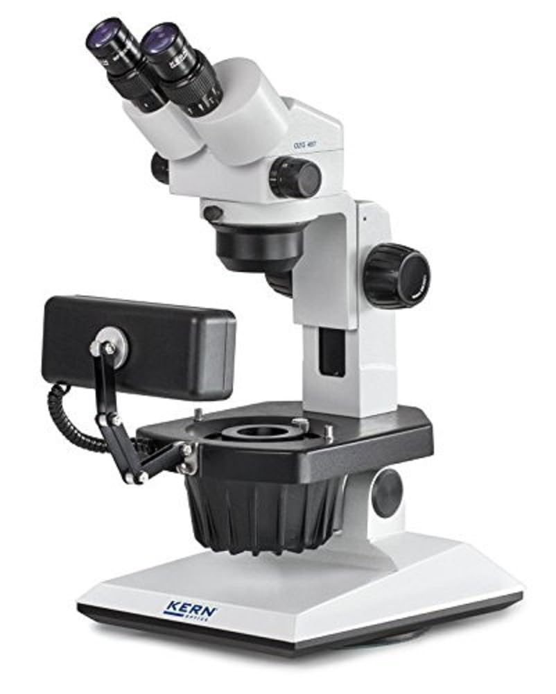 Microscopio estéreo Zoom (Joyas) [Núcleo OZG 497] El Flexible para el joyero y la Industria de la joyería.