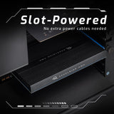 OWC Accelsior 4M2 (16.0TB) Solución de Almacenamiento PCIe NVMe M.2 de Cuatro Unidades SSD con SoftRAID XT para Mac Pro (Finales de 2019 - Actual), Mac Pro (2010-2012) y Torres de PC