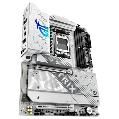 ASUS ROG Strix X870-A Gaming WiFi - Placa Base AMD ATX, 16+2+2 etapas de Potencia, DDR5, 4X M.2, PCIe 5.0 Compatible con GPU de última generación, WiFi 7, USB 20 Gbps con PD 3.0 de hasta 30 W
