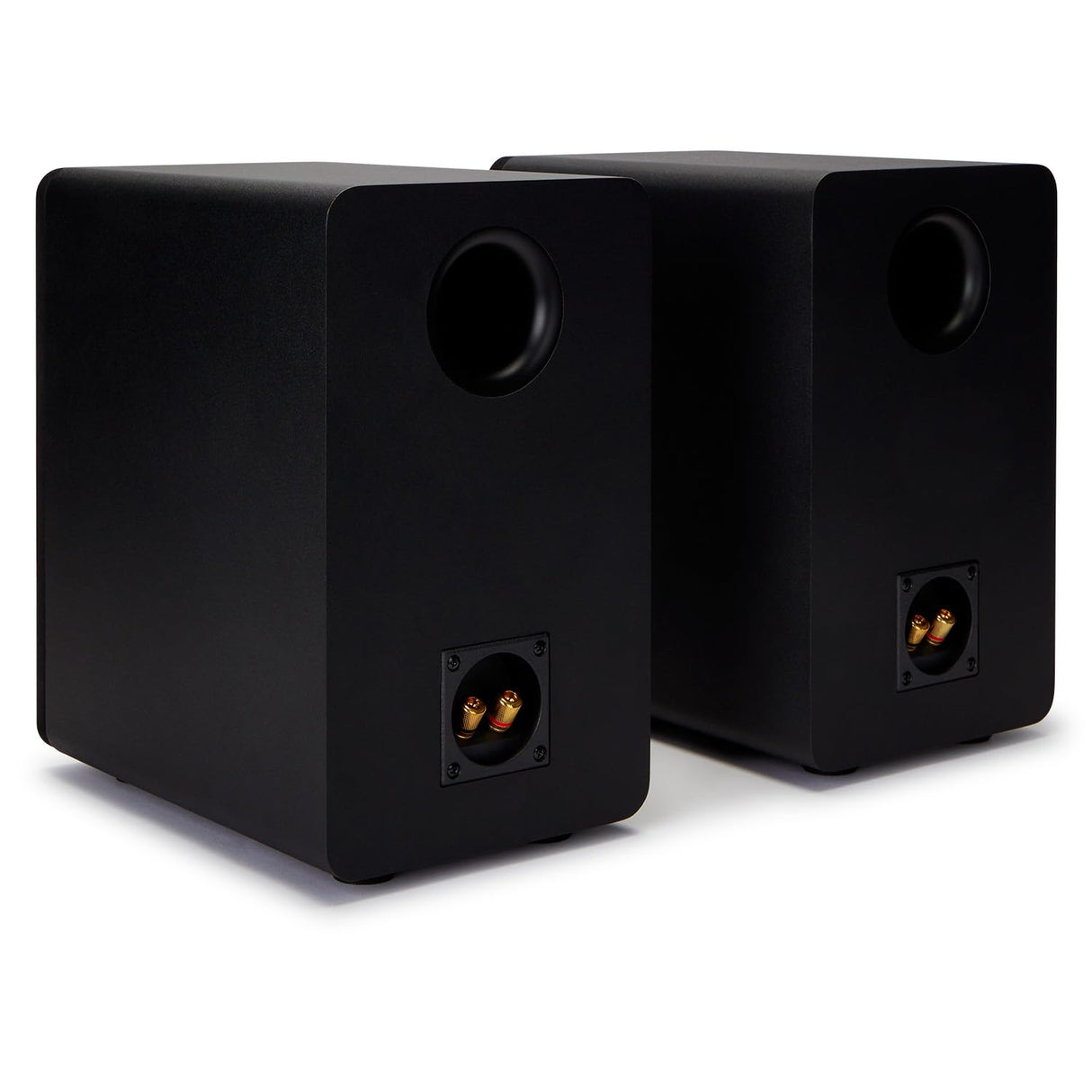 Aiwa SP-A100 Altavoces de estantería pasivos, Par de Altavoces de estantería,Hi-Fi Altavoz de 2 vías, 150W de Potencia, Woofer de 5.25", Bookself Speakers, con Sistema Reflex de Graves. Color: Negro