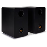 Aiwa SP-A100 Altavoces de estantería pasivos, Par de Altavoces de estantería,Hi-Fi Altavoz de 2 vías, 150W de Potencia, Woofer de 5.25", Bookself Speakers, con Sistema Reflex de Graves. Color: Negro