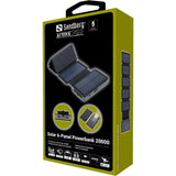 Sandberg Solar 6-Panel Powerbank 20000mAh Cargador Solar Negro