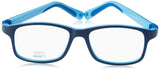 GAFAS NANO OPTICAL CREW 3.0 BICOLOR MARINO MATE/AZUL, PARA 6-8 AÑOS, TALLA 46