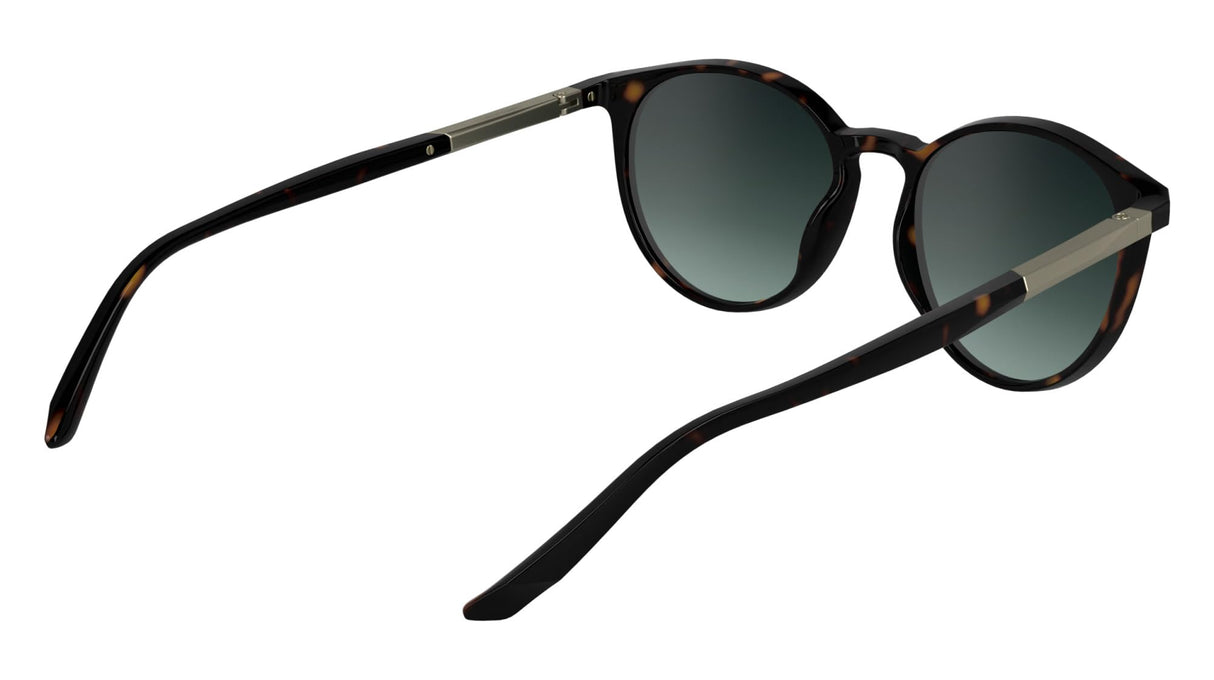 Calvin Klein Unisex Adult Sunglasses CK24539S - Dark Havana with Gradient Petrol Lens