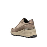 Geox Zapatillas D Spherica Ec13 A para mujer, pardo, 40 EU