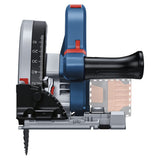 Bosch Professional BITURBO GKT 18V-52 GC - Sierra circular de inmersión a batería (Brushless, 18V, disco Ø 140 mm, Connectivity, sin batería, en L-BOXX)