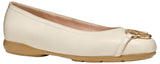 Geox D ANNYTAH W A, Bailarinas Planas Mujer, Papyrus, 38.5 EU