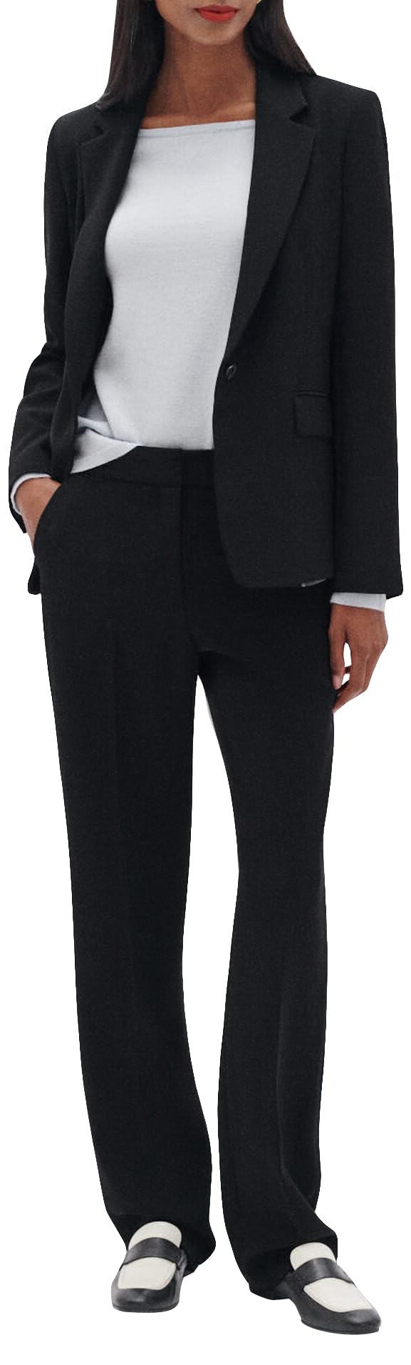 Caroll 4000304-1022 Chaqueta, Negro, 38 para Mujer