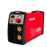 Solter - Soldador Inverter CORE 200Di, 200A de Potencia, Ciclo de Trabajo Profesional MMA y TIG Lift-Arc Tecnología Nanocrystaline con Accesorios