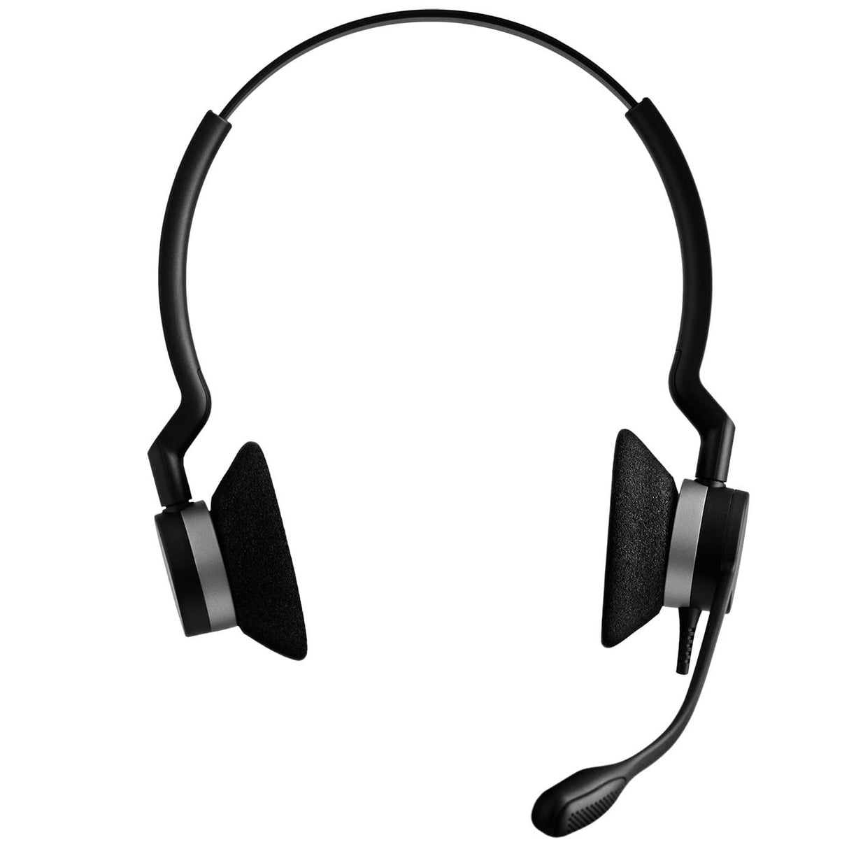 Jabra Biz 2300 - Auriculares estéreo con Cable USB-C UC - Certificados para Comunicaciones Unificadas - con cancelación de Ruido y Unidad de Control de Llamadas para softphones