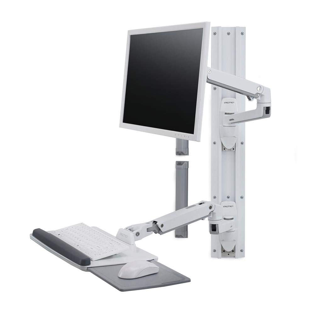 Ergotron LX Wall Mount System 81,3 cm (32") Blanco - Soporte de pared para pantalla plana (Monitor de ordenador, 11,3 kg, 81,3 cm (32"), 75 x 75 mm, 100 x 100 mm, Blanco)