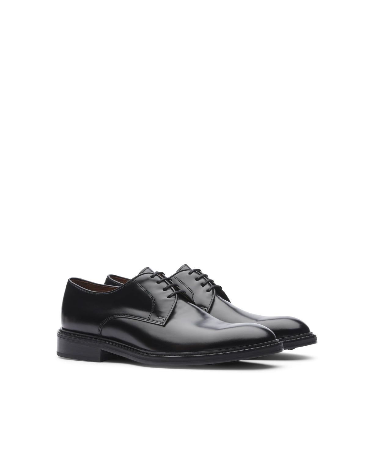 Lottusse L6710, Zapatos Derby con Cordones Hombre, Negro (Jocker P. Negro), 47 EU Ancho
